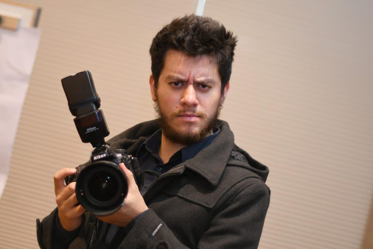 Javier como fotógrafo