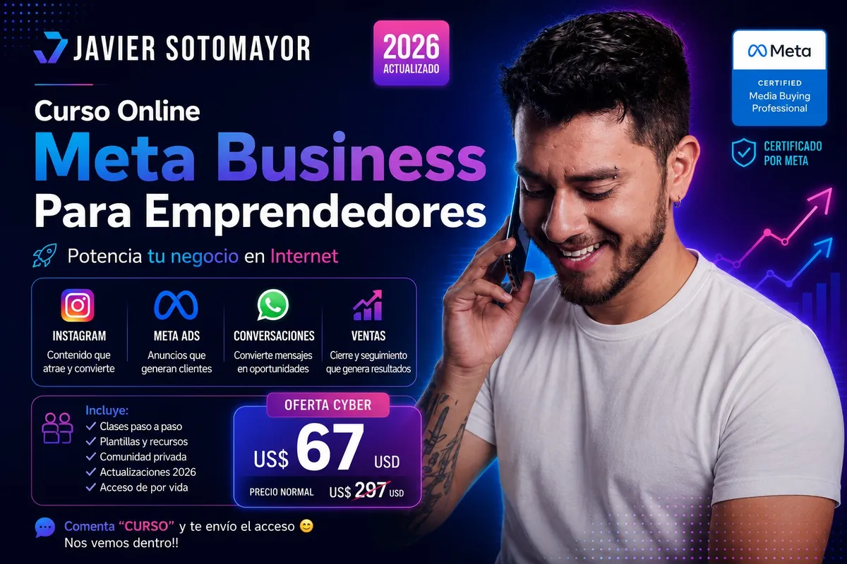 Curso de Meta Business Para Emprendedores